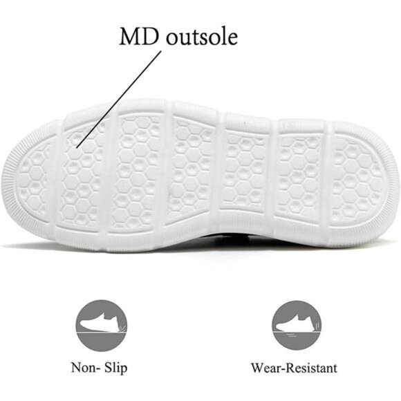 Men\'s Lightweight Oxford Sneakers Casual Lace-Up Dress Walking Shoes Blue main image 7